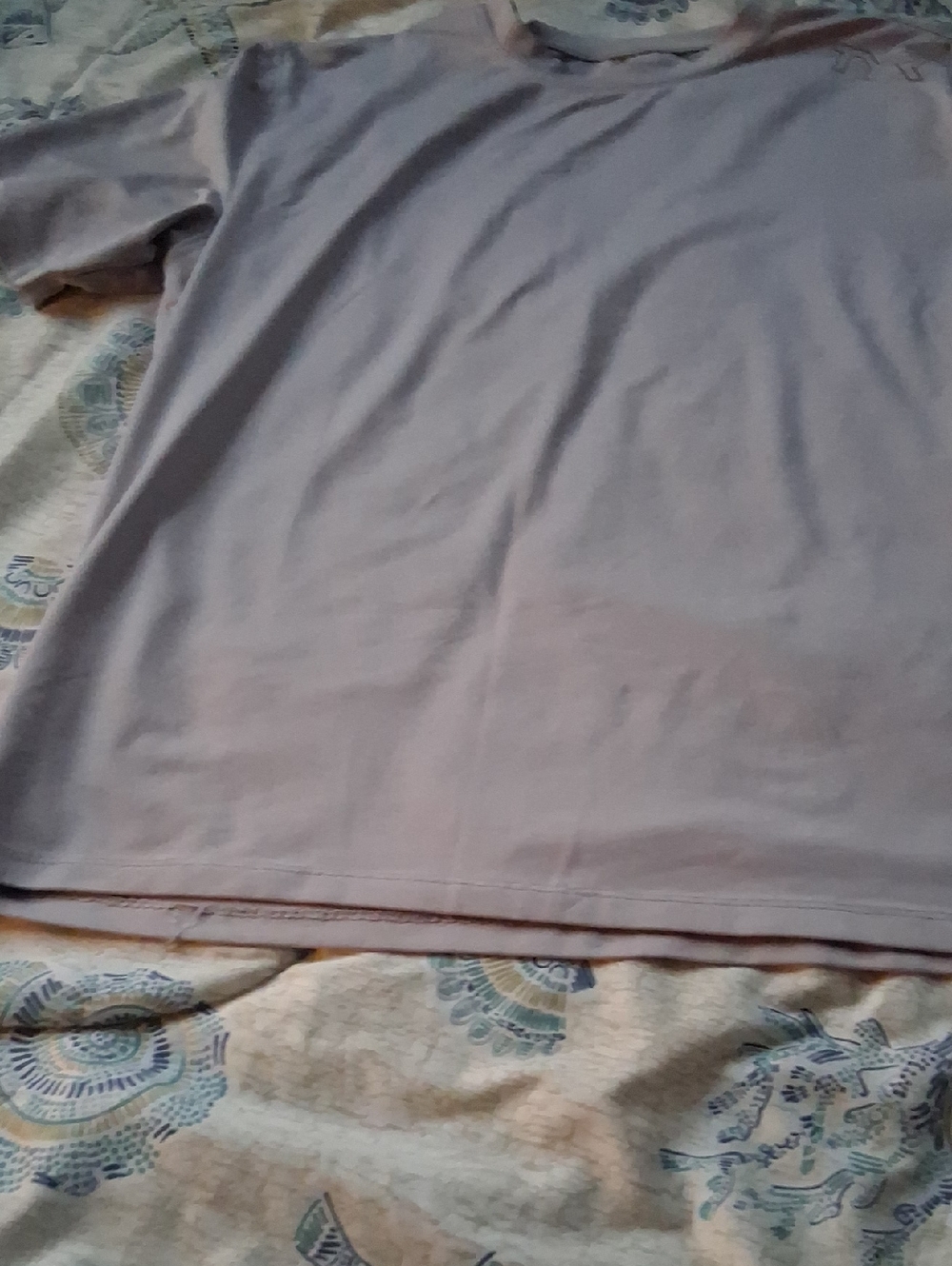 TYR Light Gray Athletic Tee - Picture 5 of 9